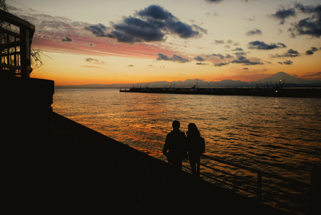 Harbour at dusk